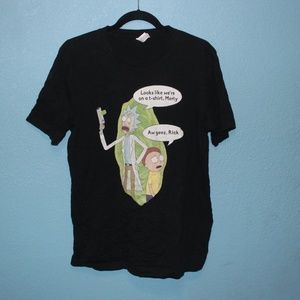 Rick and Morty Novelty Tee - Size Large